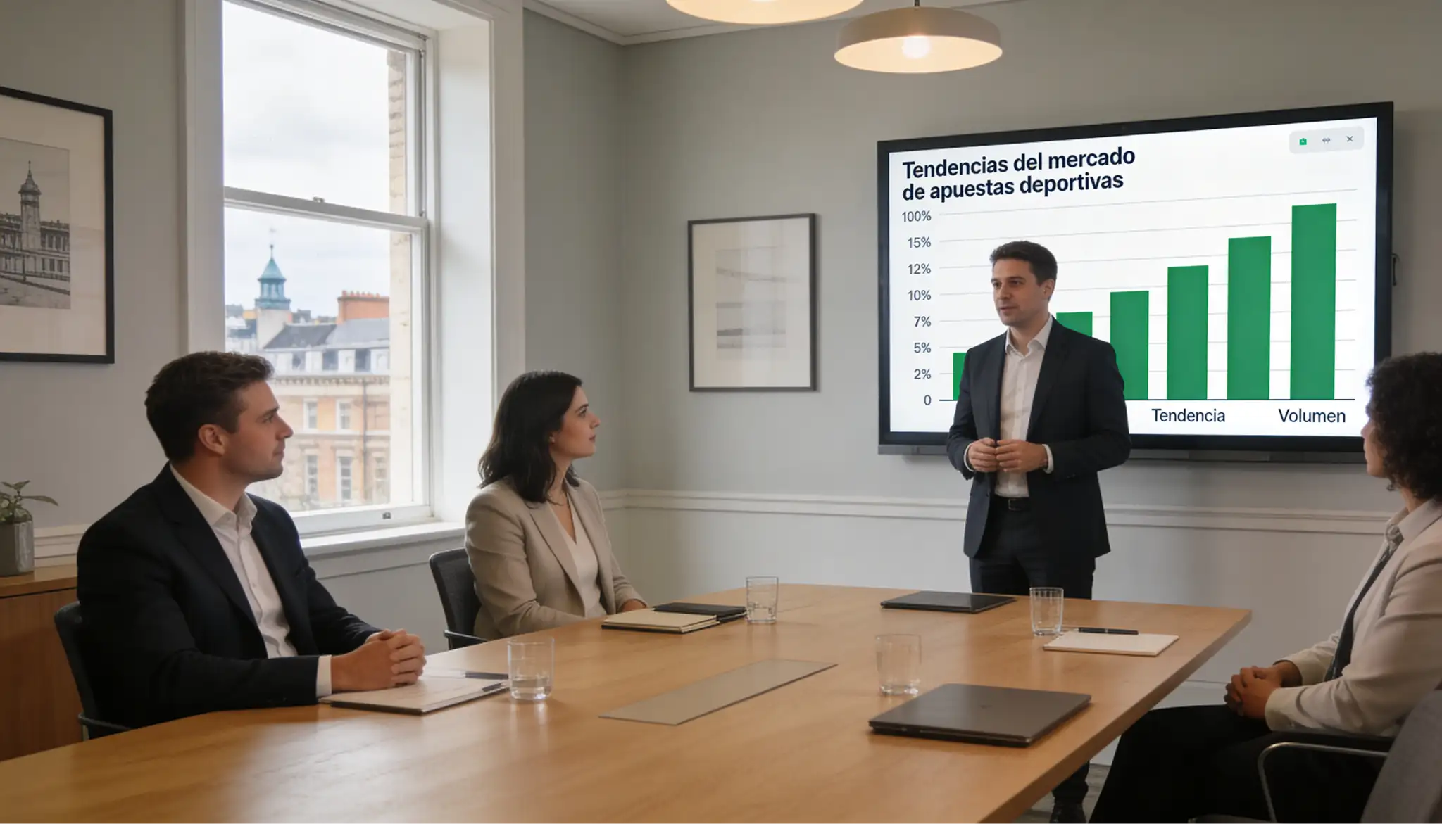 Gráfico mostrando el volumen del mercado de apuestas deportivas en Reino Unido