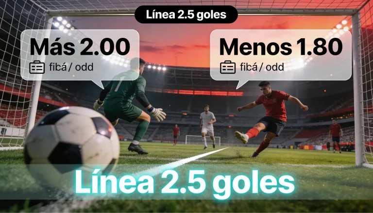 Balón de fútbol cruzando la línea de gol bajo los postes